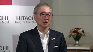 WATCH: CEO Keiji Kojima discusses Hitachi’s transformation in an exclusive conversation with Bloobmerg.
