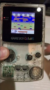 How about some Frogger ?Gameboy Color . Gameplay on my Gameboy Color backlit #frogger #gameboycolor