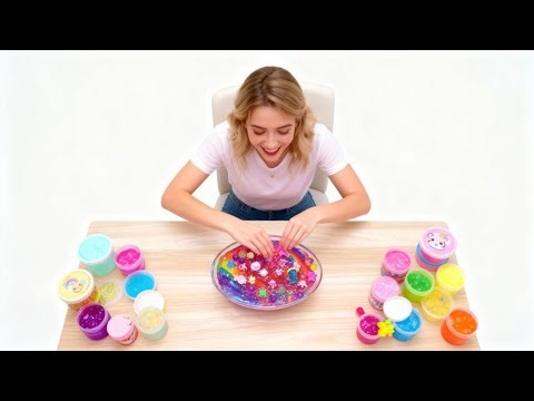 LIVE 🔴 Rainbow Slime Press ASMR | Super Satisfying Relaxing Sounds | No Talking