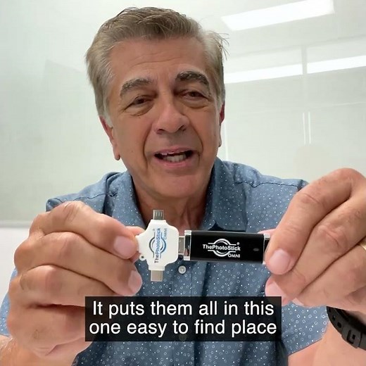 The Ultimate Photo Time Capsule: The PhotoStick® OMNI Secures Your Visual Legacy!