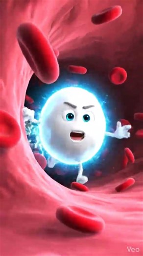 Epic White Blood Cell Fight Against Invaders!