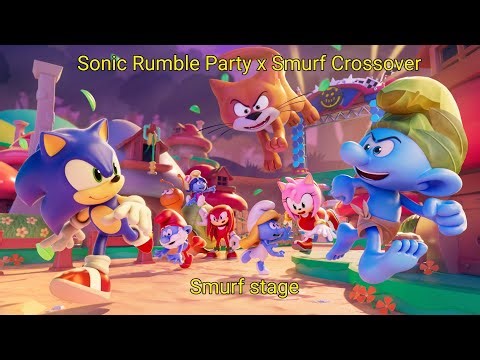 Smurf Stage in Sonic Rumble