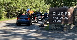 Glacier National Park July 2023 advance vehicle reservations available March 1