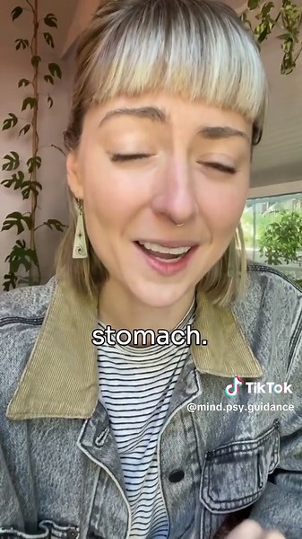 Breathing techniques that calm your nervous system fast 🫁 1. Box breathing 🔲 → The breathing pattern here is inhale, hold, exhale, hold and each of these are done for an equal amount of time. In this video I suggest four second segments, but this can be longer or shorter depending on your needs. 2. Physiological Sigh 😮‍💨 → This is one of my favorites for FAST relief. For this technique, your inhale will have two parts. One full breath in, with another right on top of it. Then exhale with a l