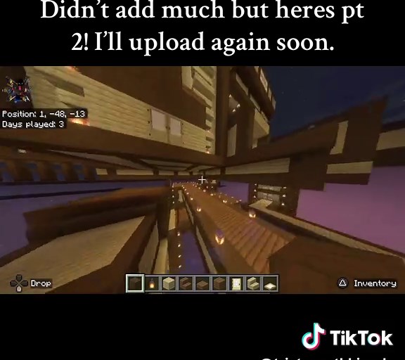 Infinity Castle Build Part 2 in Minecraft