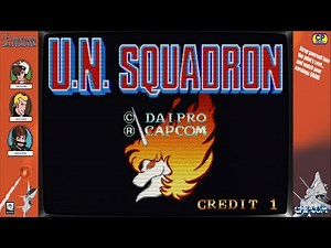 U N Squadron, Area 88 エリア88 Gameplay Playthrough (with Cheats)