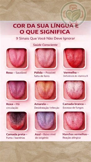 O que a cor da sua LÍNGUA diz sobre sua SAÚDE! 👅⚠️