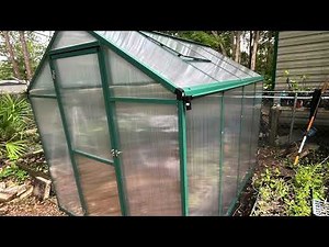 Review of Garvee 6x8 Greenhouse. Purchased from Amazon