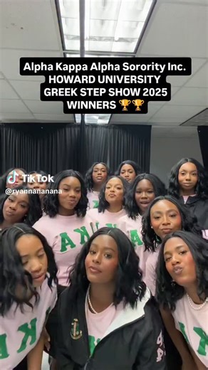 House Party National Step Show | Ladies of Alpha Kappa Alpha Sorority Inc. Howard University Greek Step Show 2025 Winners 🏆🏆 | Instagram