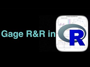 Gage R&R or Measurement System Analysis in R | Six Sigma Quality