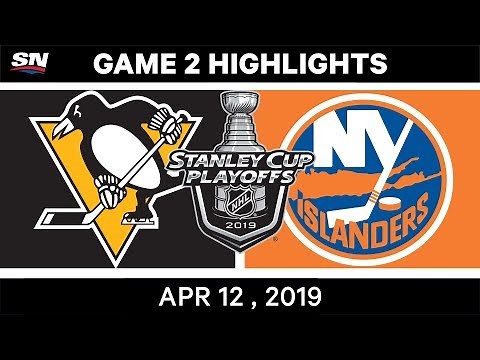 NHL Highlights | Pittsburgh Penguins vs New York Islanders, Game 2 – Apr 12, 2019