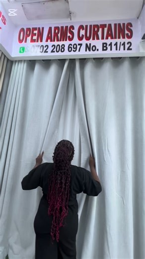 Dorpevlogs Wamboi on Instagram: "Kujieni curtains @open_arms_curtains"