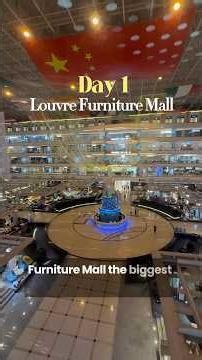 Inside The LARGEST Furniture Mall In The World! 😱🇨🇳 China Sourcing Breakdown #shorts