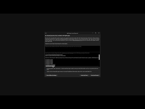 Unreal Engine 5.4 Start Up Crushes - How to Fix - Clear Shader Cache