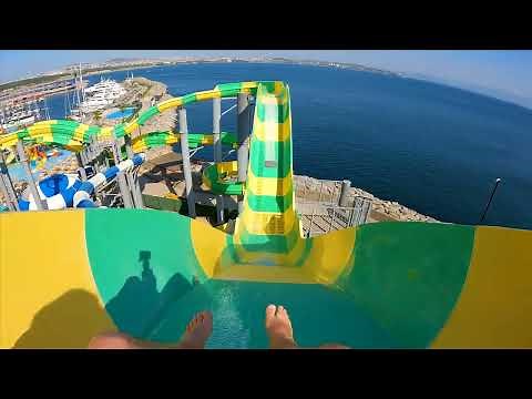 Uphill Navigatour WaterSlide at Marina Aquapark Waterland, Istanbul, Turkey (Türkiye)