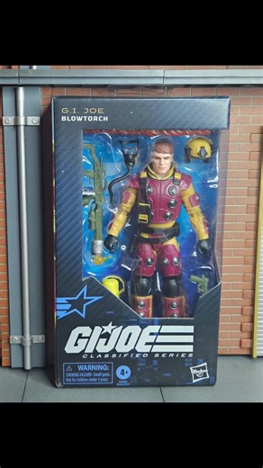 G.I. Joe Classified Blowtorch by Hasbro #hasbro #gijoe #gijoeclassified #toys #actionfigures