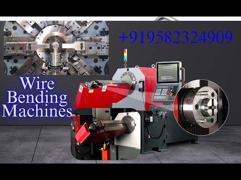 Fully Automatic Stainless Steel CNC 3D Wire Bending machine