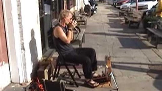 Gussow one-man Mississippi blues band (2009)