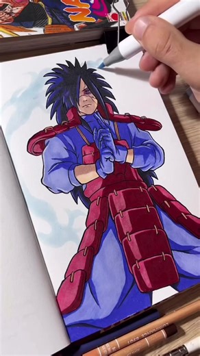 Amazing Anime Art Featuring Uchiha Madara
