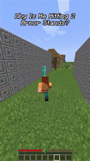 Why Is He Hitting 2 Armor Stands