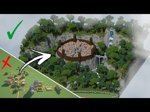 [Minecraft Timelapse] Forest Village (4K/60FPS)