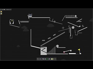 Algodoo - Simple Rube Goldberg Machine #1