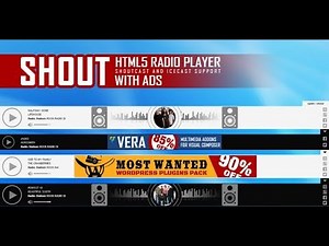 SHOUT - HTML5 Radio Player With Ads - Installation