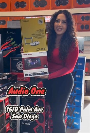 🔊 Upgrade your ride with the pros at Audio One SD 🔥 From car audio & subwoofers to alarms, window tint, dash cams, LED lighting, and custom boxes — we do it ALL. 🚗 Quality installs • Clean work • Trusted service Stop by or call today — let’s bring your system to life 💥 #AudioOneSD #SanDiegoCarAudio #CarAudioSD #sandiego #imperialbeach @Jasmine Gabrielle