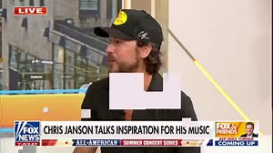 Chris Janson joins Fox & Friends for the All-American Summer Concert series – and swings by the couch for an interview and to teach a harmonica lesson! | Fox & Friends