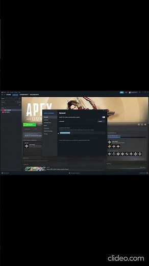 How to UNCAP FPS in Apex Legends #shorts