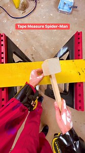 1.6M views · 11K reactions | DIY Spider-Man vs Thor #TapeMeasureSpiderMan | BrandonB | Facebook