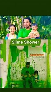SLIME SHOWER | Had a funny Experience with my Kids ❤️ At: Aqua Nick - Nickelodeon Hotels & Resorts(Riviera Maya, Cancun Mexico 🇲🇽) #FarhanAliWaris #BaaliSakina #AaliSakina #ZaariSakina #annualfamilyvacation2024_25 #NickelodeonRivieraMaya #cancun #mexico #SlimeShower | Farhan Ali Waris