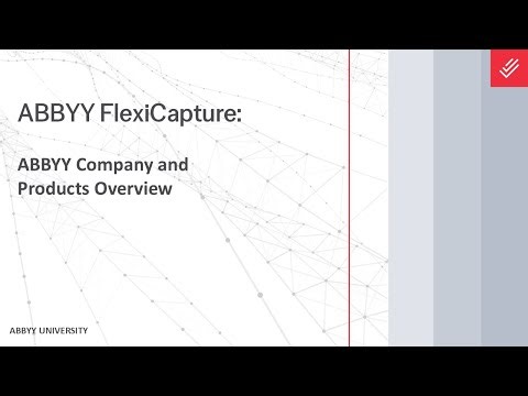 ABBYY Company and Products Overview