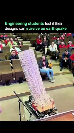 Testing Structural Design Against Earthquake #engineering #structuralengineering