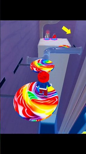 Sweet Lollipop 🍭 Parkour #shorts