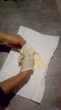 Colocación de guantes quirúrgicos