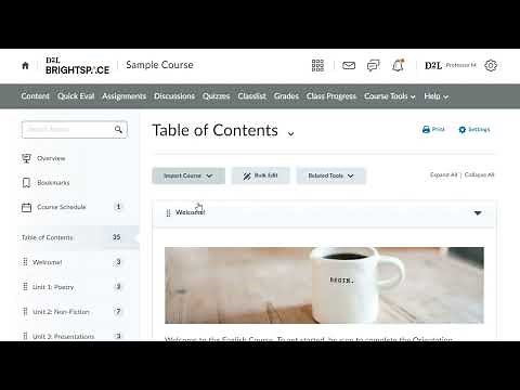 Copy Existing Content into a Course | Instructor