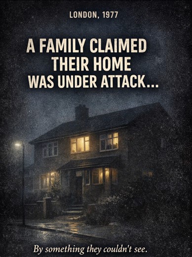 In 1977, a London family claimed their house was under attack… Police, journalists, and investigators all witnessed strange events inside. Hoax… or one of the most real hauntings ever recorded? 👻 What do YOU think happened in Enfield? #paranormal #haunting #mystery #creepytok #truehorror
