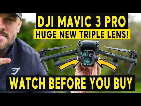 DJI MAVIC 3 PRO REVIEW - THREE CAMERAS ON ONE DRONE!
