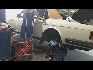Installing a fuel pump on a 1988 Rolls-Royce silver spur