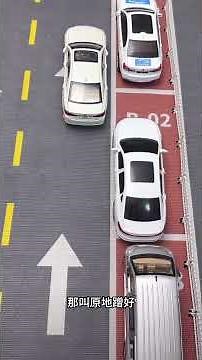 侧位停车。有障碍物遮挡，车尾出库 #零基础教学 #停车位停车技巧 #驾驶技巧 #陪驾 #新手上路