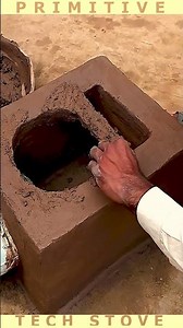 Build a Primitive Mud Stove for Cooking (Simple DIY Project) #diy #outdoorcooking #camping