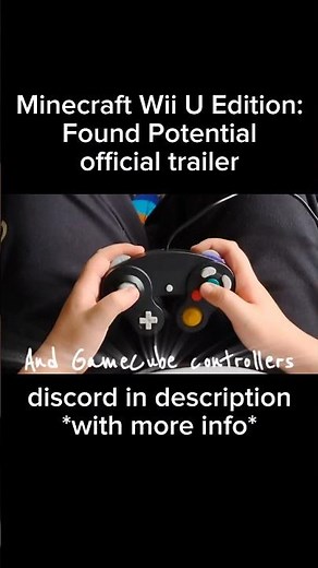 Minecraft Wii U Edition: Found Potential