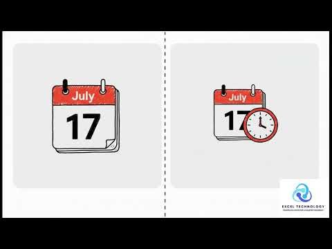 Master Excel Date & Time Functions in Minutes | Complete Guide #excel #exceltutorial #exceltips