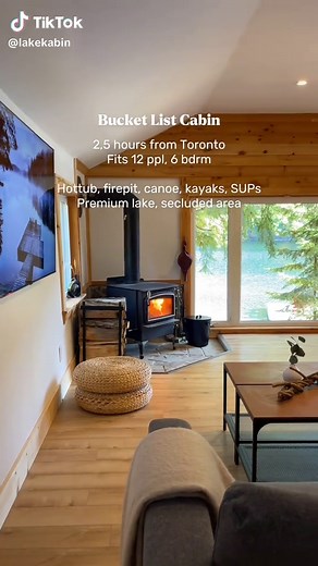 Luxury Lakefront Cabin Rental in Haliburton, Ontario