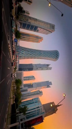 Stunning View of Qatar 🇶🇦 | City Vibes