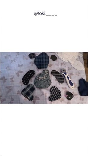古布はぎれでくまのぬいぐるみ作ってみた diy Teddy Bear with japanese boro fabric scrap #はぎれ活用 #ハンドメイド #fabricscraps