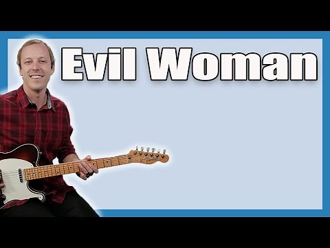 Evil Woman Guitar Lesson (ELO)
