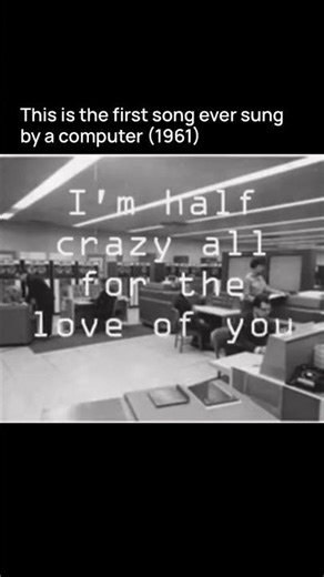 The First Computer to Ever Sing (1961) 🤖🎶 Before MIDI & DAWs