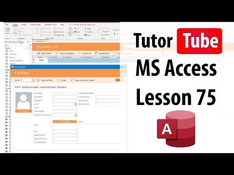 MS Access Tutorial - Lesson 75 - View and Edit Database Properties
